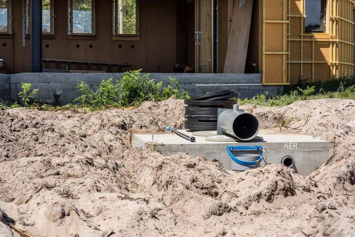 Travaux d'assainissement et gestion des eaux